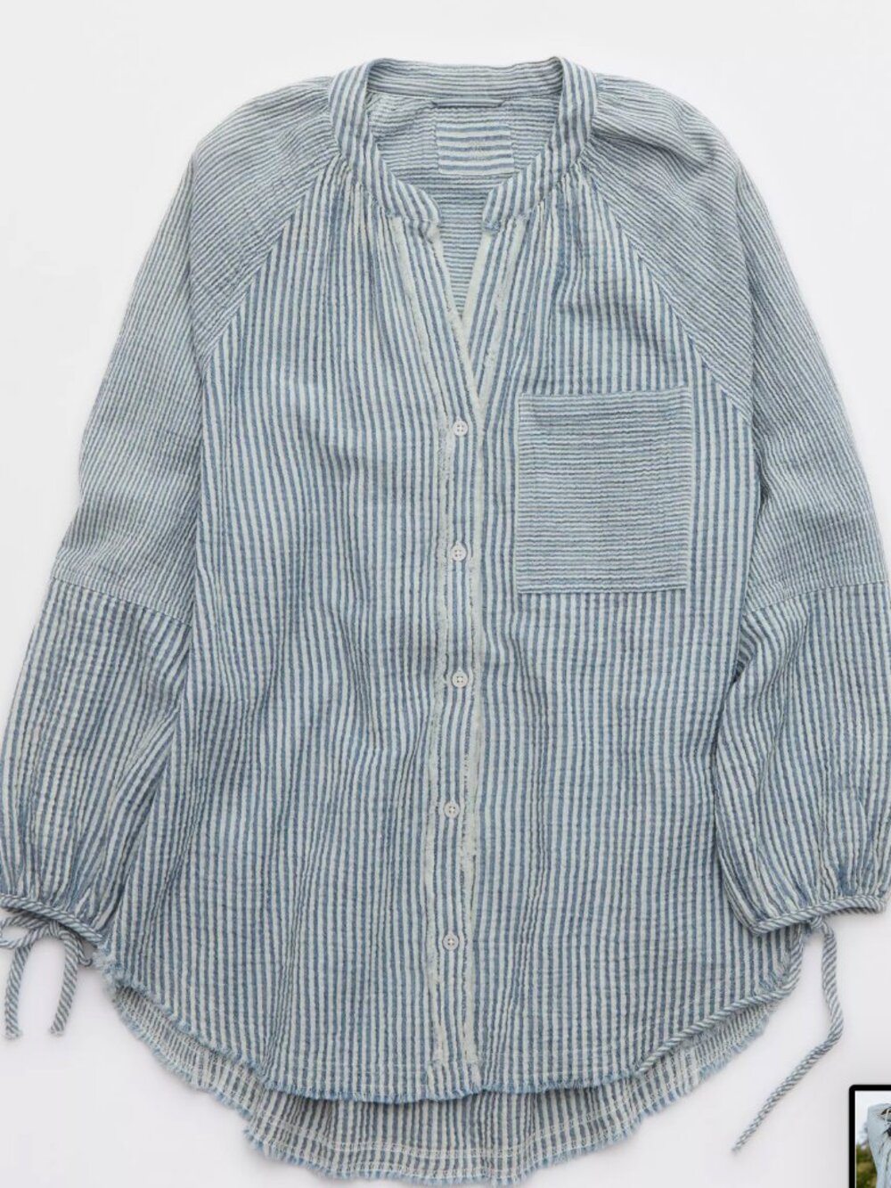 Aerie Daybreak Coverup Shirt
